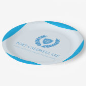 詩人カルドウェルリーパーティー ペーパープレート (アングル)