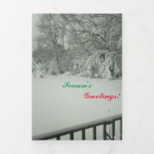 詩人カルドウェルリー製品 三つ折りクリスマスカード (カバー)