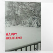 詩人カルドウェルリー製品 三つ折りクリスマスカード (内部最初)