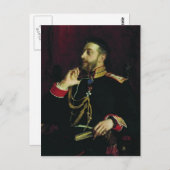 詩人グランドプリンスのイリア・レピンポートレート ポストカード (正面/裏面)