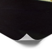 詩人ハインリッヒ・ハイネのポートレート1842年 ポスター (角)