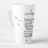 詩人フランスのラテマグ カフェラテマグ (左アングル)