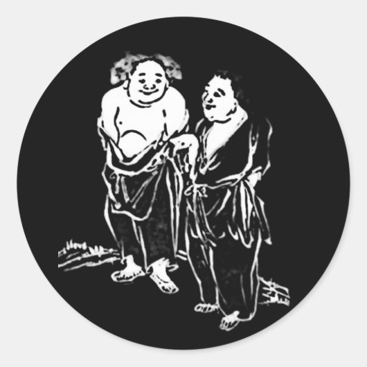 詩人中国の ラウンドシール (正面)