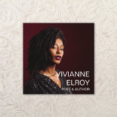 詩人作家ライター先生写真 スクエア名刺