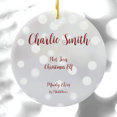 詩人10代のクリスマス小妖精や小人セラミックオーナメント セラミックオーナメント