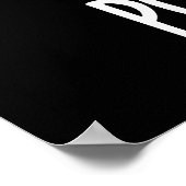 詩人 – トおもしろいポテトプンダークBG ポスター (角)