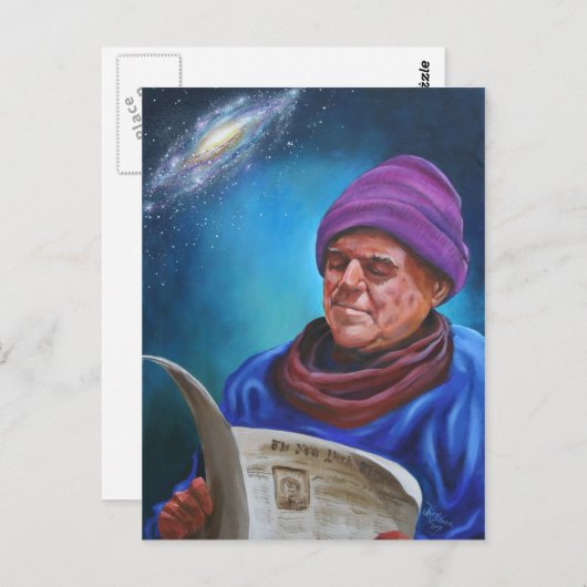 詩人 ポストカード (正面/裏面)