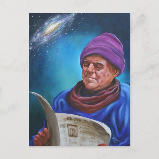 詩人 ポストカード (正面)