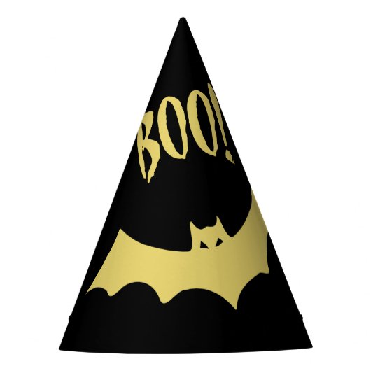 詩人Adiela Akooによって設計されたハロウィーンブハット パーティーハット (正面)