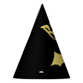 詩人Adiela Akooによって設計されたハロウィーンブハット パーティーハット (左)