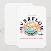 詩人Adiela Akooによるオーバーフローのグリーティングカード シーズンカード (正面/裏面)