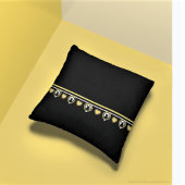 詩人Adiela Akooによるデザインのラブキャットスローピロー クッション