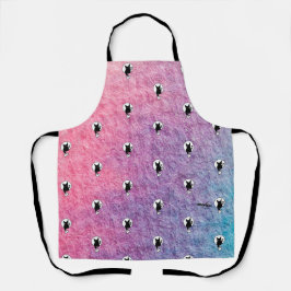 詩人Adiela Akooによるピンクのハロウィンエプロン エプロン