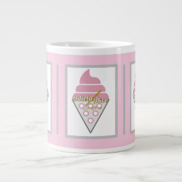 詩人Adiela Akooによる抗し難いアイスクリームマグ ジャンボコーヒーマグカップ