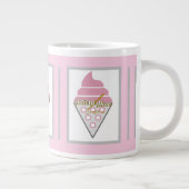 詩人Adiela Akooによる抗し難いアイスクリームマグ ジャンボコーヒーマグカップ (右)