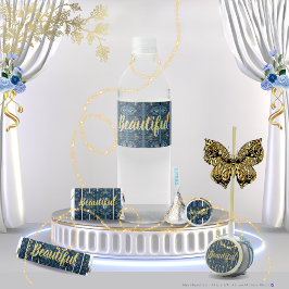 詩人Adiela Akooによる美しいウォーターボトルのラベル ペットボトルラベル