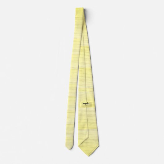 詩人Adiela AkooによるOVERFLOWタイ ネクタイ (裏面)