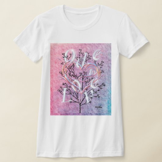 詩人Adiela AkooによるTシャツを愛する歌 Tシャツ (レイダウン)