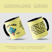 詩人Adiela AkooによるWHIPLASHマグカップ マグカップ