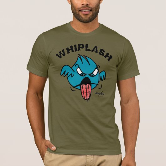 詩人Adiela AkooによるWHIPLASH Tシャツ (正面)