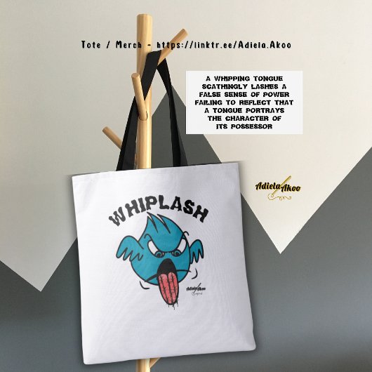 詩人Adiela AkooによるWHIPLASH Tシャツ