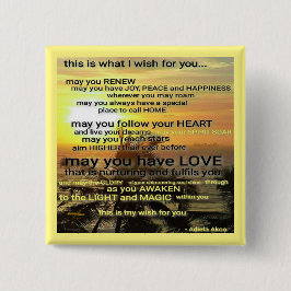 詩人Adiela AkooによるWISHボタン 缶バッジ