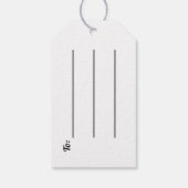 詩人Adiela Akooのライフ・クォート・マロン・ギフトタグ ギフトタグ (裏面)