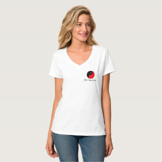 詩付き太極地Tシャツ Tシャツ