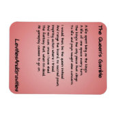 詩台所磁石 – クイーンズギャンブル マグネット (横)