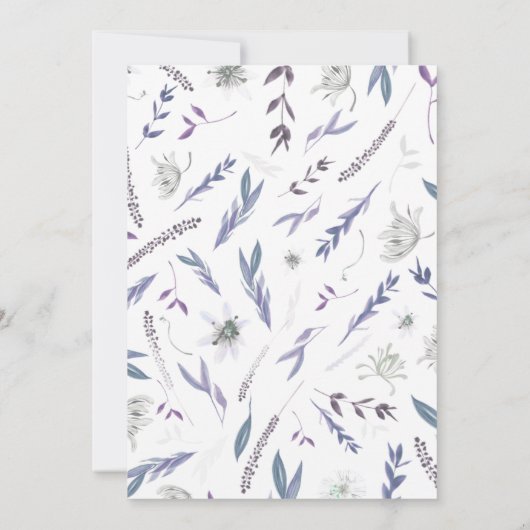 詩庭の幾何学 招待状 (裏面)