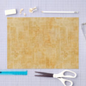 詩感動的のフェイク金ゴールド 薄葉紙 (クラフト)