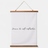 詩描とベージュのタペストリー3セットへ 吊り下げ型タペストリー (正面2)