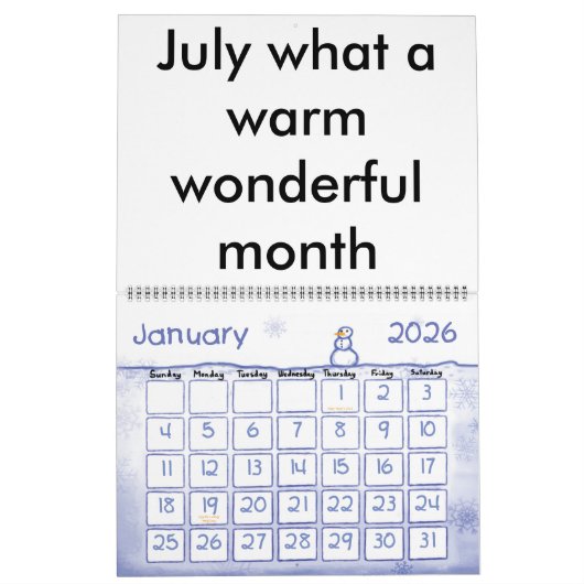 詩暦 カレンダー (1月 2026)