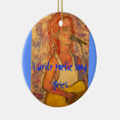 詩書の歌詞 セラミックオーナメント (右)