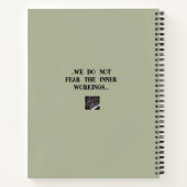 詩書家 | ノートブック (裏面)