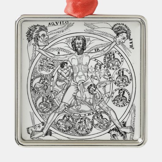 詩歌および音楽 メタルオーナメント (正面)