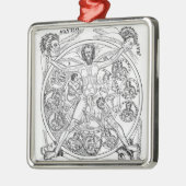 詩歌および音楽 メタルオーナメント (左)