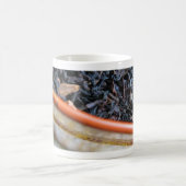 詩歌の壊れ目の茶マグのための仕事時間の詩歌 コーヒーマグカップ (中央)