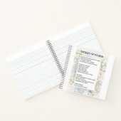 詩歌を元気にする力の言葉 ノートブック (内部)