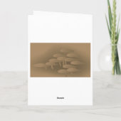 詩歌カードを恋しく思って下さい カード (裏面)