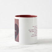 詩歌ハートと最も深い マグカップ (中央)