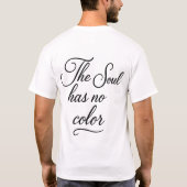詩的な名言コレクションTシャツ Tシャツ (裏面)