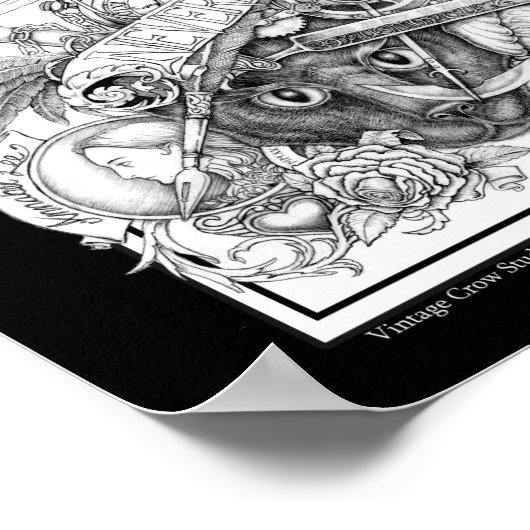 詩的な機械加工 ポスター (角)