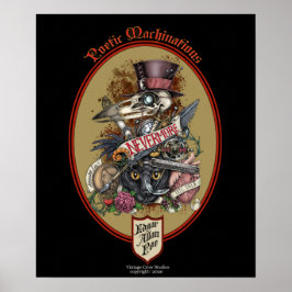 詩的な機械加工 ポスター