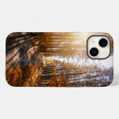 詩的な自然画像を持つiPhone 14ケース Case-Mate iPhoneケース (裏面 (横))