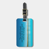 詩的な荷物ID ラゲッジタグ (正面縦)