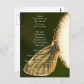 詩的な表現 – 喜びの誕生 ポストカード (正面/裏面)