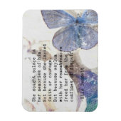 詩的な表現：慰め マグネット (縦)