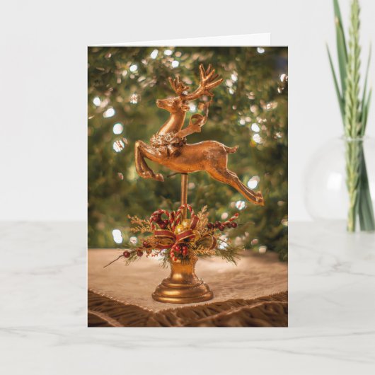 詩的ホリデーカード カード (正面)