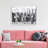 詩的・ミュージカル会議 キャンバスプリント (インサイチュ (リビング))